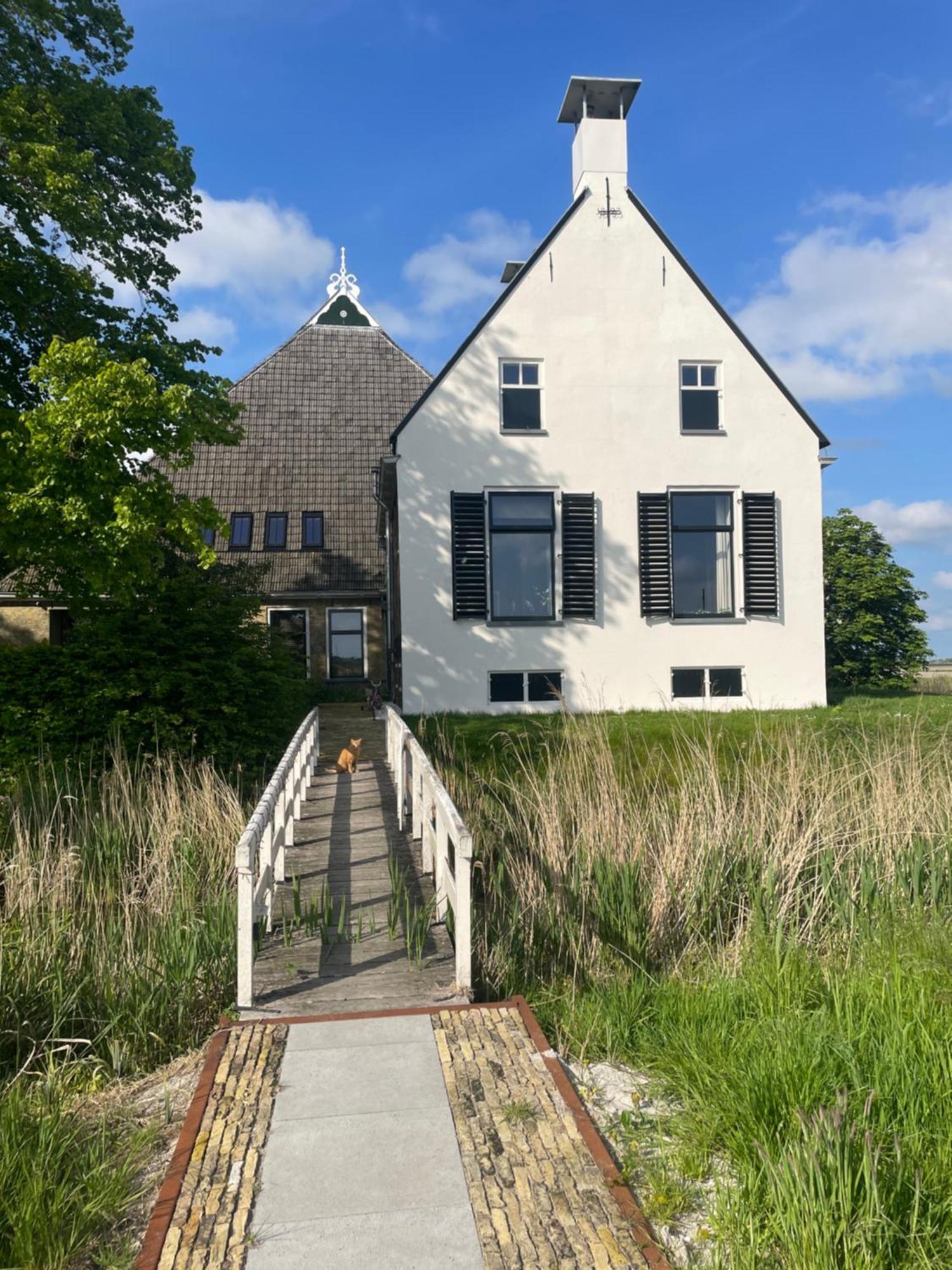 Appartement De Dageraad In Monumentale Boerderij 基姆斯沃德 外观 照片